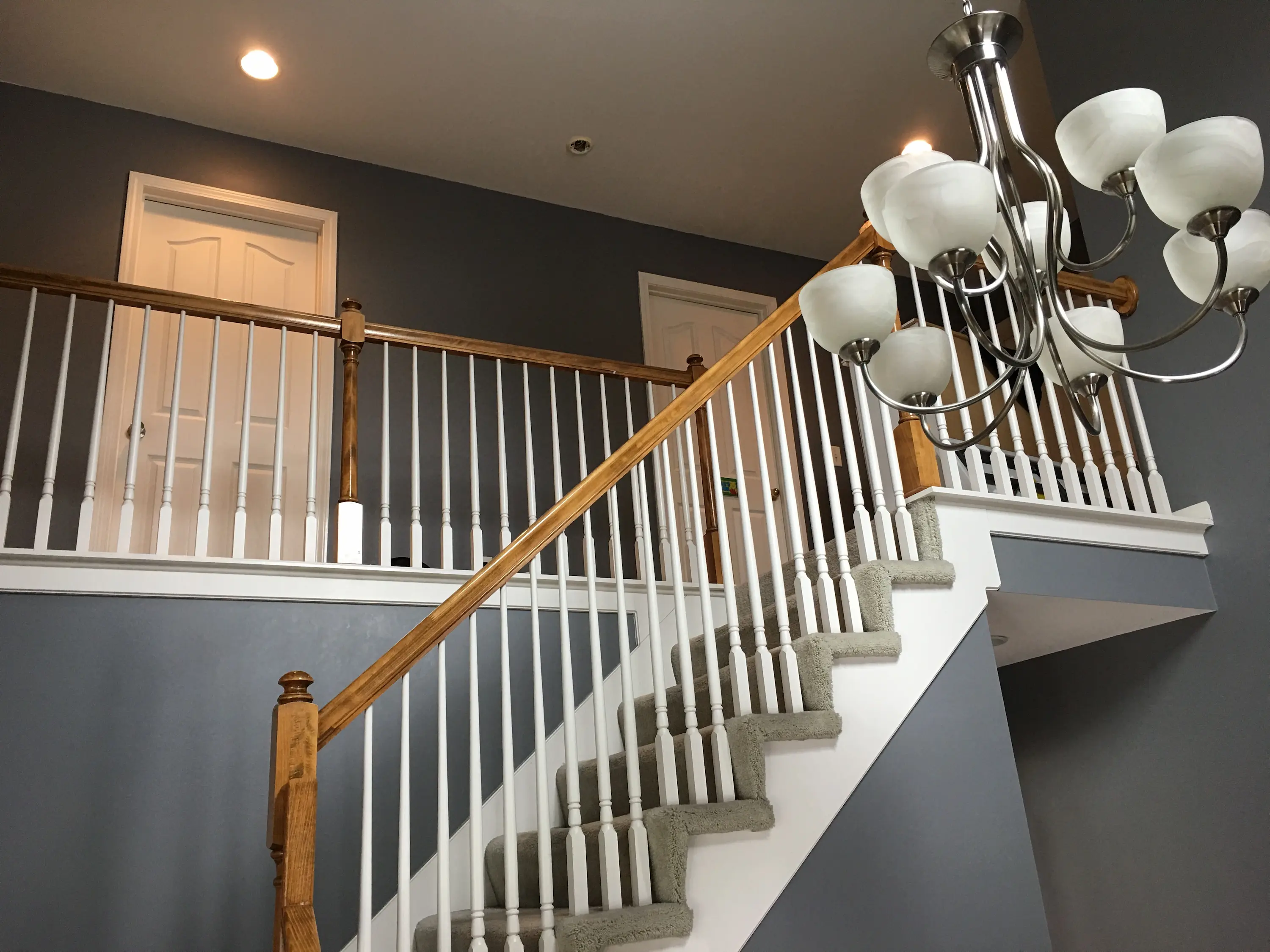 Staircase & Railing Refinish